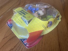 Mega Grip Jimmy Neutron Boy Genius Mattel Action Figure Figurine Toy Nickelodeon