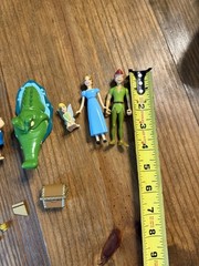 Disney Parks Exclusive Peter Pans, Wendy, Smee, Captain Hook, Alligator Figures