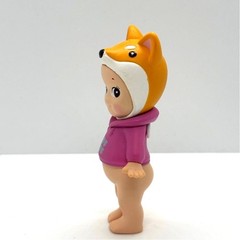 New Kewpie/Angel Collectible Mini Figure in Shiba Inu Dog Costume, Open Blind Bx