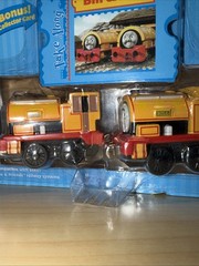 “BILL & BILL” FACTOR ERROR ! THOMAS FRIENDS TRAIN Diecast TAKE N PLAY ALONG NEW