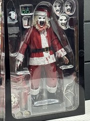 NECA Terrifier 3 Ultimate Art the Clown Bloody Santa Suit Boxed Action Figure