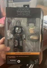 Star Wars Black Series Din Djarin & The Child Action Figure Movable Toy
