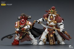 JOYTOY Warhammer 40K White Scars Master of the Keshig & Hibou Khan & Dreadnought
