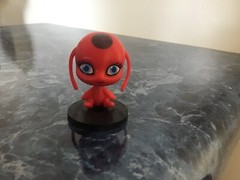 Miraculous Ladybug Cat Noir Toppeez Figure Toy Cake Topper Rare Tikki Plagg Trix