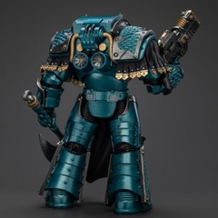 HiPlay JOYTOY Warhammer 1/18 Lernaean Terminator with Volkite Charger Figures