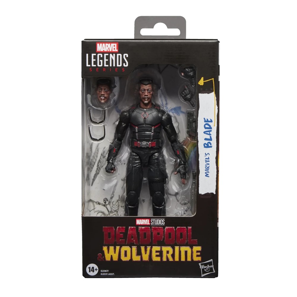 2026 Marvel Studios MCU Deadpool & Wolverine BLADE 6″ Scale Hasbro Action Figure