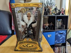 WWE MATTEL ELITE DEFINING MOMENTS RIC FLAIR BUTTERFLY ROBE 2015 *REPACK*