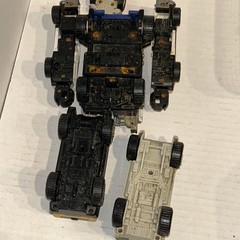 BANDAI Power Rangers Carranger DX RV ROBO TURBO Megazord Japan Damaged A3