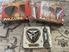 Power Rangers Time Force Timeranger Time Emblem Morpher BANDAI Cosplay w/Box