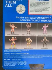 TARGET WWE WWF LJN BLUE CARD ULTIMATE WARRIOR ACTION FIGURE NEW