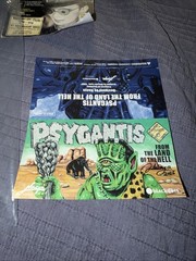 Naoya Psygantis Vinyl Art Toy Signed Remarked LE 1/25 Blackdots Kaiju Japan 2026