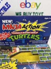 Somersault Samurai Leo Teenage Mutant Ninja Turtles 2003 Playmates NEW MISB 🔥