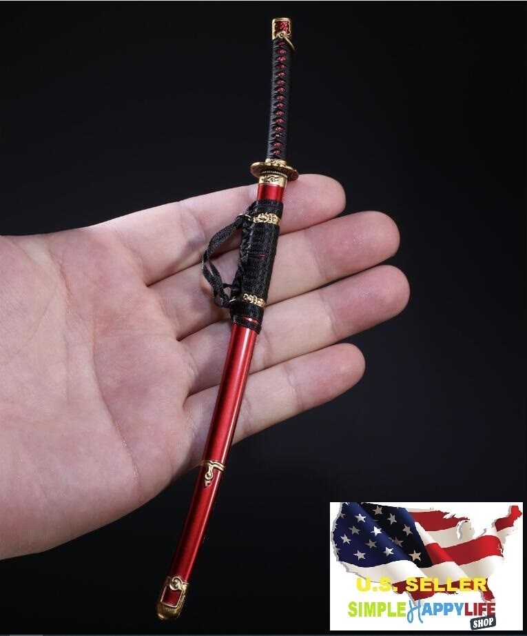 1/6 Katana Japanese Sword Miyamoto Musashi for 12″ figure worldbox Phicen ❶USA❶