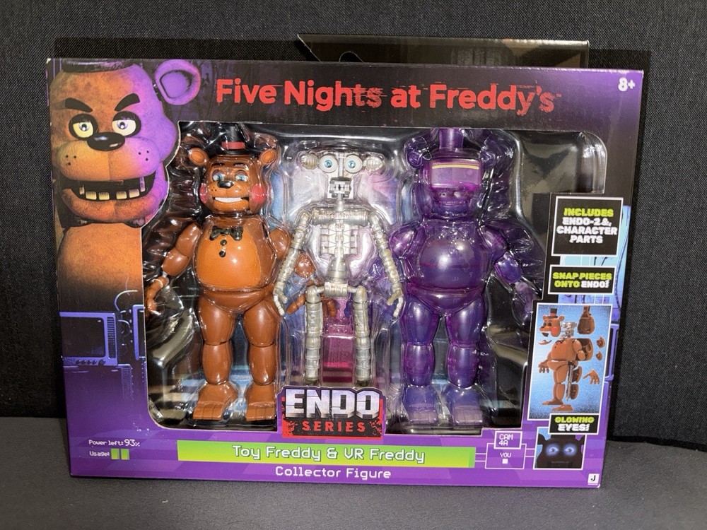 Five Nights at Freddy’s Endo Series 2 Toy Freddy & VR Freddy FNAF NIB SEALED