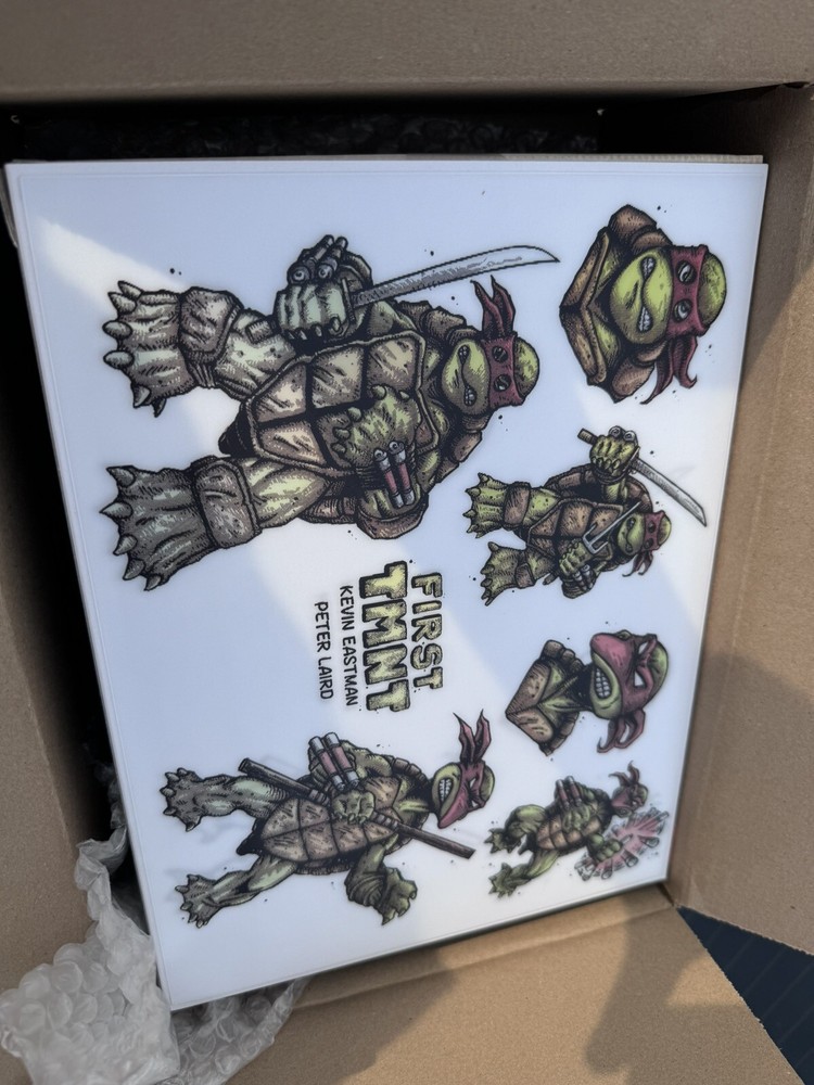 NECA SDCC 2024 TMNT FIRST TURTLES EASTMAN & LAIRD’S 40th ANNIVERSARY MIRAGE MIB