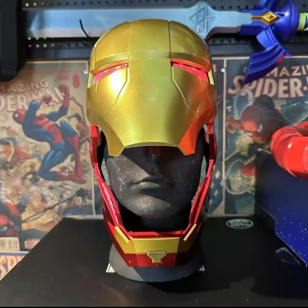 Mk5 Electric 1:1 Helmet Wearable Iron man Touch Music Eyelight FAN Cosplay Props