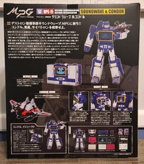 MISB in USA – Transformers Masterpiece MPG-19 Soundwave Laserbeak – IN HAND