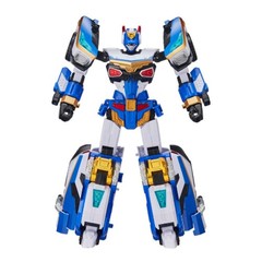 Metal Cardbot W BlueCop W Korean Transforming Robot Police Car Action Toy
