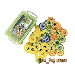 70 PCS Random Color Wild Kratts Power Discs Box Board Game Toy Kids Gift