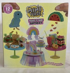 MGA Miniverse Make It Mini Birthday Series 1 Display Box + 15 NEW sealed balls
