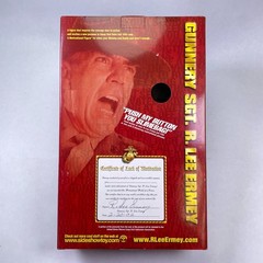 Gunnery Sgt. R Lee Ermey 12” Action Figure 2001 Sideshow Autographed New Sealed