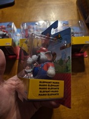 Super Mario ELEPHANT MARIO 2.5 Inch Articulated Figure Jakks Pacific Toy
