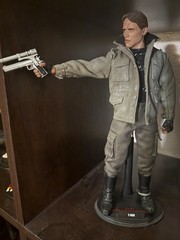 Rare Custom One OFF Arnold schwarzenegger No Hot Toys Terminator 1/6 Figure
