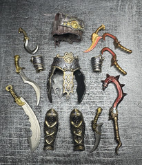 Harvinger Studio Savage Crucible Gear Set and Weapons