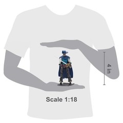 Malavar Quell the Bard -Vitruvian H.A.C.K.S. 1:18 Scale Action Figure