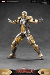 zd toys IRON MAN MARK 20 PYTHON 1/10 action figure iron man 3 MARVEL ship July