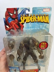 TOY BIZ AMAZING SPIDER-MAN STEALTH VENOM and DUAL BLAST SHOCKER ACTION FIGURE