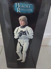 NIB NRFB Star Wars Luke and Han Storm Troopers Disguise 12″ Sideshow 2179