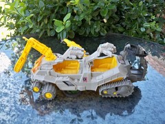 Vintage 1986 Hasbro Inhumanoids Trappeur Vehicle – near complete VERY NICE