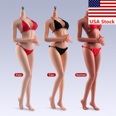 ANT T303 1/6 Female Large Breast Flexible Seamless W/Details Body For 12”Figure