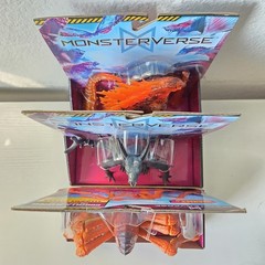 Playmates Toys Monsterverse Ion Dragon, Burning Godzilla, Titanus Scylla