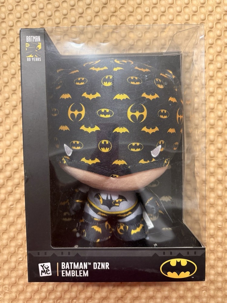 Batman Plush DZNR Golden Age Edition. Celebrating 80Th Anniversary. With Box