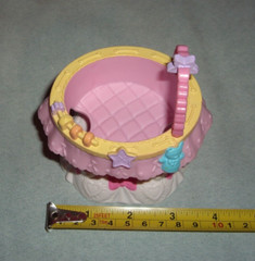 My Little Pony 2008 CRIB BASSINET CRADLE ~ Pink and White