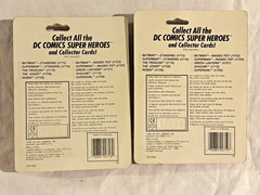Original 1990 ERTL DC COMICS SUPER HEROES DIECAST FIGURES * COMPLETE SET Sealed