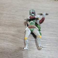 Star Wars Toy Lot Action Figures Ships Vehicles Millennium Falcon Boba Fett Chew