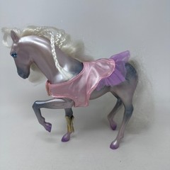 Kenner Fashion Fillies Chloe Horse Figure Silver Mare White Brushable Mane READ