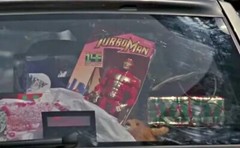 SCREEN USED 📺Turbo Man, Dementor & Booster Jingle All The Way ORIG. PROPS w/COA