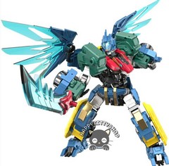 Quantum Heroes Dinoster Guardians Metatron Alpha Dragon Transformer Robot Figure