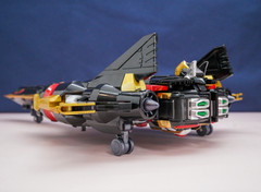 Metal Cardbot W NightGriffon Jet Aircraft Transformer Robot Korean Toy
