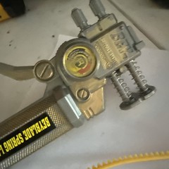 Vintage 2001 Beyblade Spring Launcher Grey 2 Rip Cords Hasbro Collectors