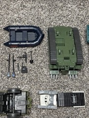 Vintage 1980’s GI Hasbro Mixed Parts Lot Sold As-is.