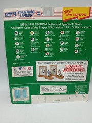 Kenner Joe Montana Starting Lineup NFL 1991 Edition Coin Card Figure