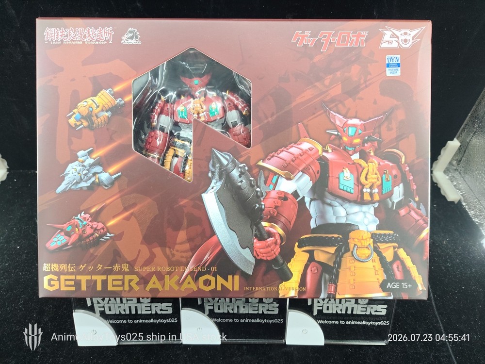 Iron Romance Workshop Super Robot Legend 01 Getter Akaoni Getter Robo USAship