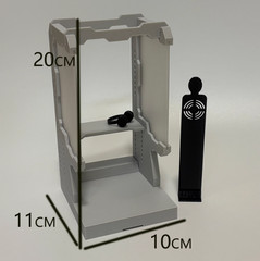 1/12 Scale Shooting Range Model Kit FOR 6″Action Figure(NO FIGURE)