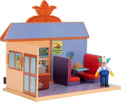 Krusty Burger Diorama from The Simpsons: A Fun Playset for Ages 4 and Up