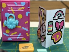 Disney Doorables Academy Surprise Locker Vanellope 7 Piece Set NIB Ultra Rare